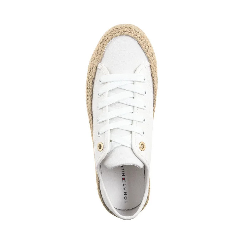 Tommy Hilfiger Low Cut Lace-UP Sneaker White T3A9-33732-0890100 (TH1303-a) sportiniai bateliai