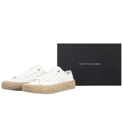 Tommy Hilfiger Low Cut Lace-UP Sneaker White T3A9-33732-0890100 (TH1303-a) sportiniai bateliai
