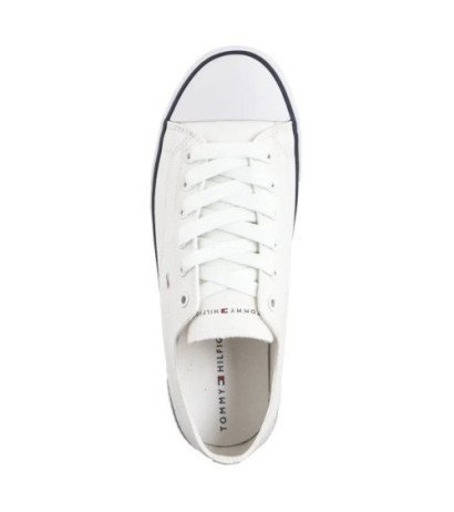 Tommy Hilfiger Low Cut Lace-Up Sneaker White T3X9-33846-0890100 (TH1305-a) bateliai