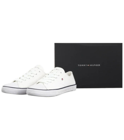 Tommy Hilfiger Low Cut Lace-Up Sneaker White T3X9-33846-0890100 (TH1305-a) bateliai