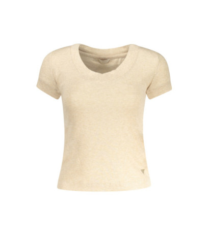 Guess jeans marškinėliai W5RP17KCNH2 Beige
