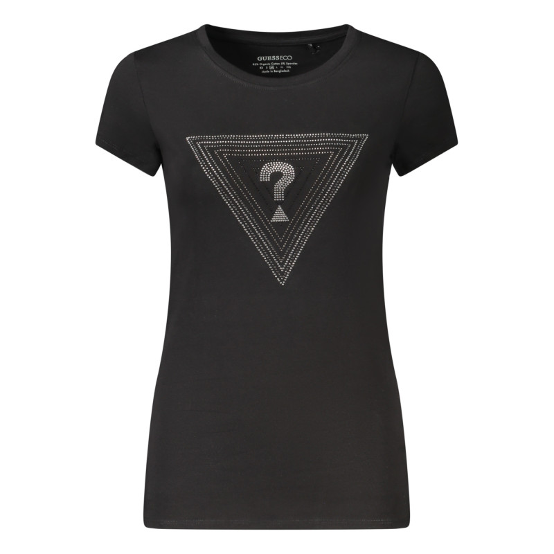 Guess jeans marškinėliai W5GI43KA0Q1 Juoda