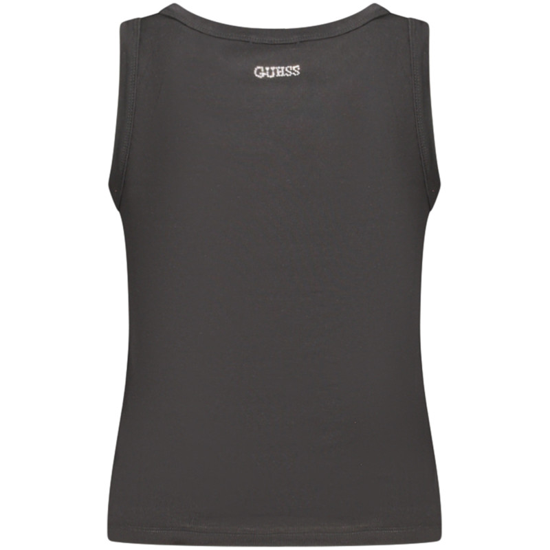 Guess jeans marškiniai W5GP06KCS10 Juoda