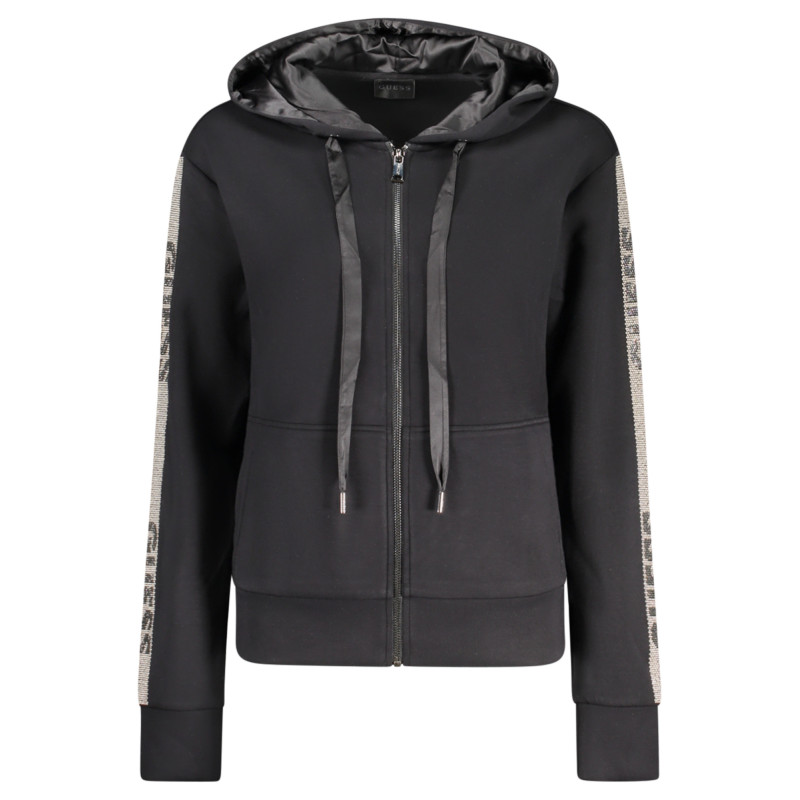 Guess jeans džemperis W5RQ03KBYE2 Juoda
