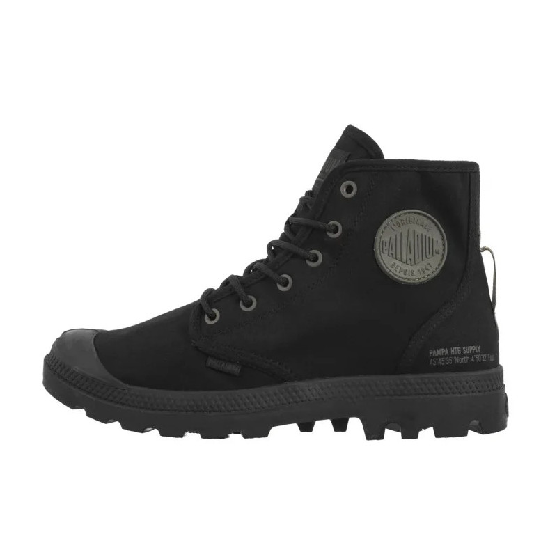 Palladium Pampa Hi Htg Supply Black 77356-001-M (PA99-c) batai