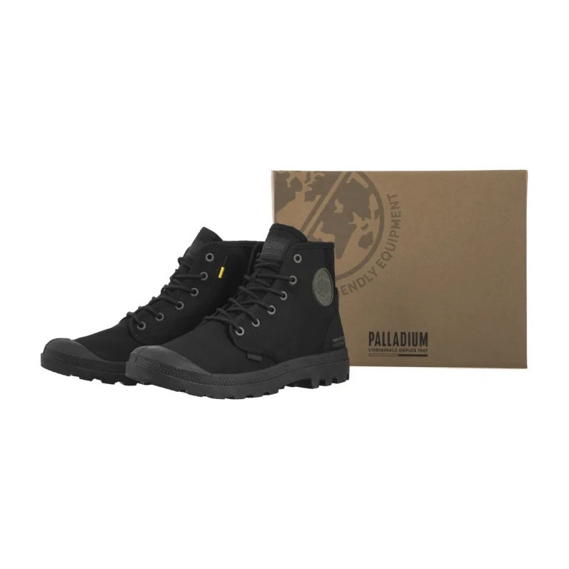Palladium Pampa Hi Htg Supply Black 77356-001-M (PA99-c) batai