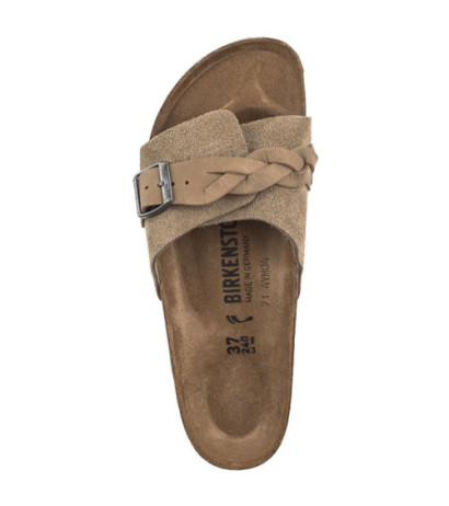 Birkenstock Oita Braided Taupe 1026730 (BK264-a) Moteriški batai/šlepetės