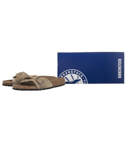 Birkenstock Oita Braided Taupe 1026730 (BK264-a) Moteriški batai/šlepetės