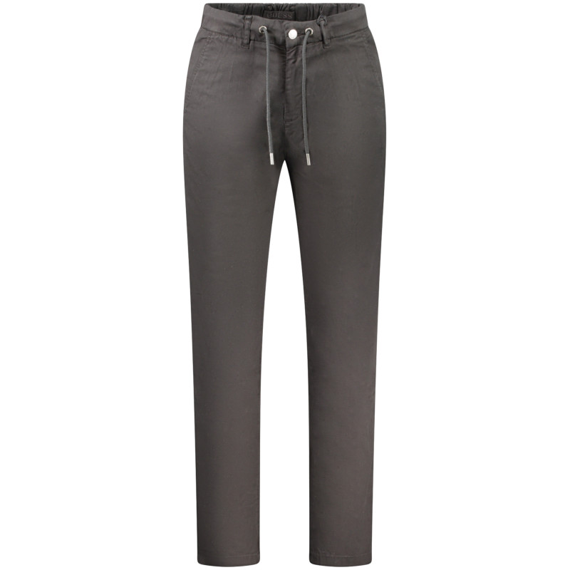 Guess jeans kelnės M5RB51WGXW1 Juoda