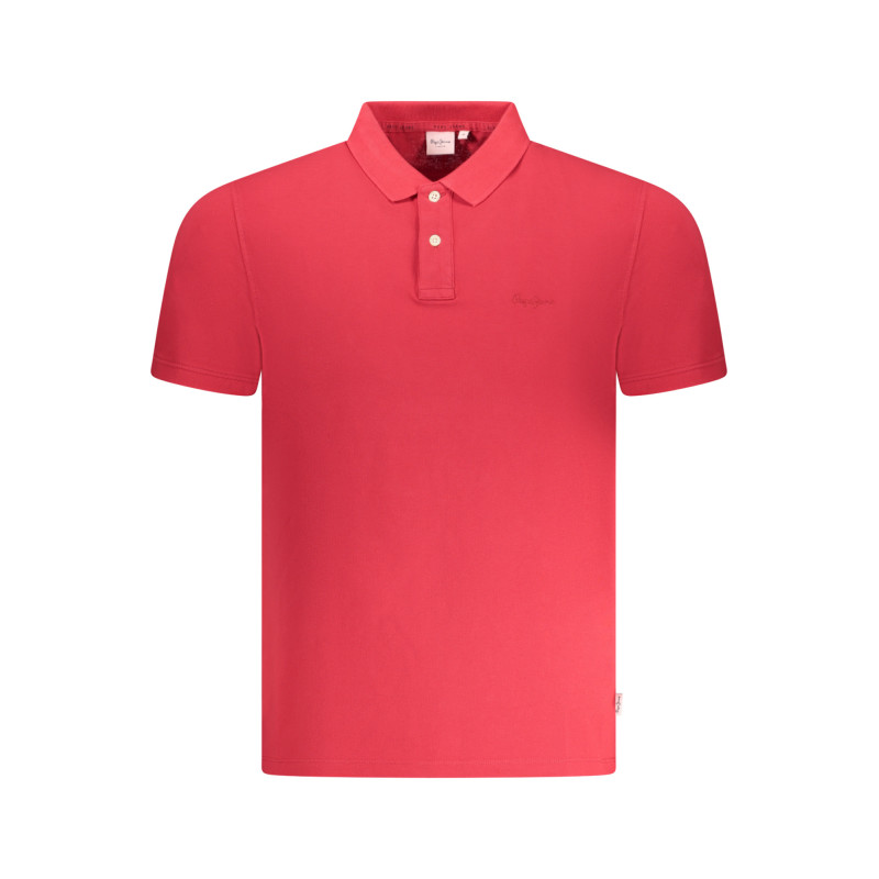 Pepe jeans polo marškinėliai PM542099NEWOLIVER Raudona