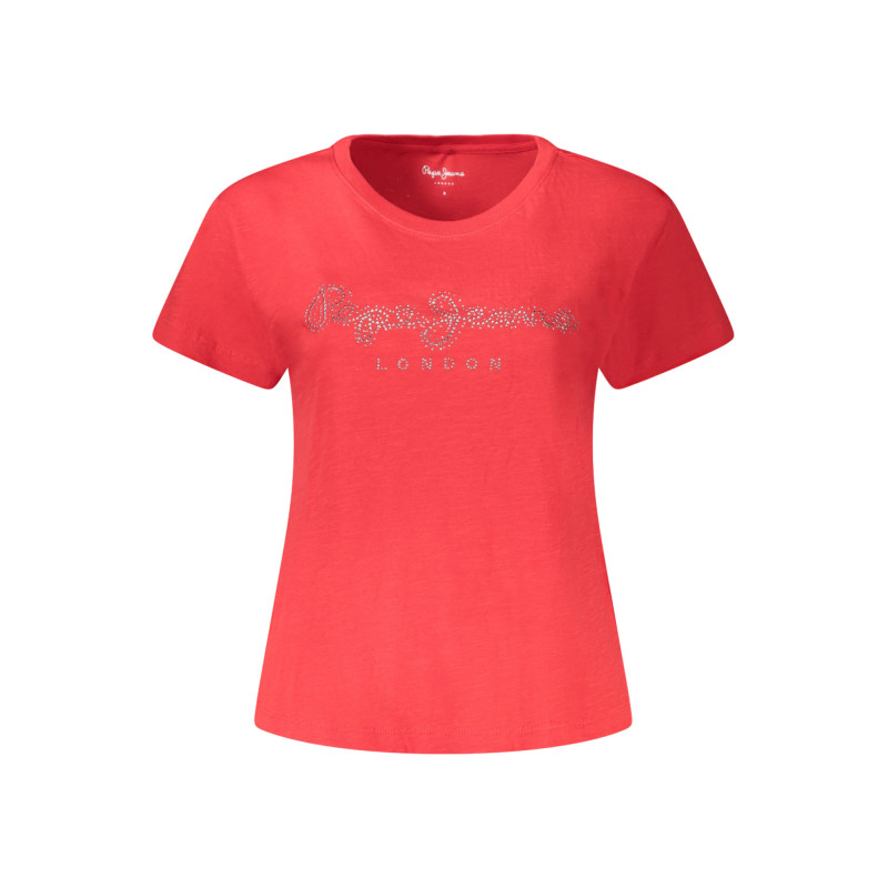 Pepe jeans marškinėliai PL506014RYLEIGH Raudona