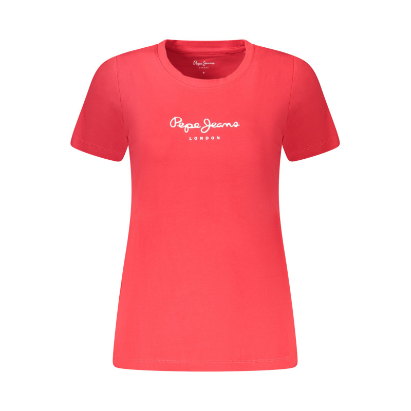Pepe jeans marškinėliai PL505202NEWVIRGINIA Raudona
