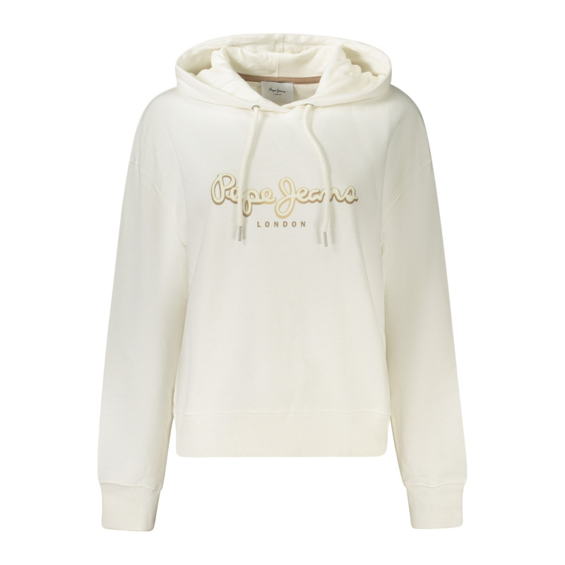 Pepe jeans džemperis PL581483MADDYHOODIE Balta