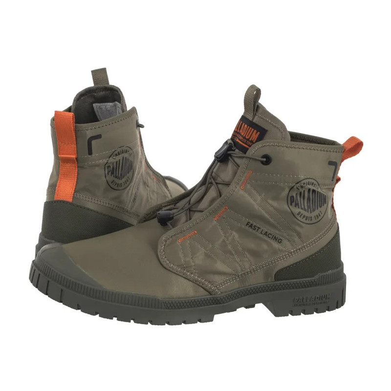 Palladium SP20 Travel Hi Dusky Green 74476-377-M (PA142-a) bateliai