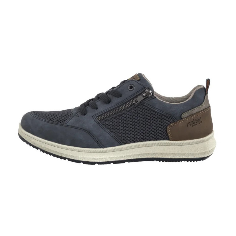 Rieker Granatowe 16901-14 Blue (RI236-a) batai