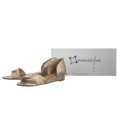 Maciejka Beżowe 01971-49/00-5 (MA597-h) sandalai