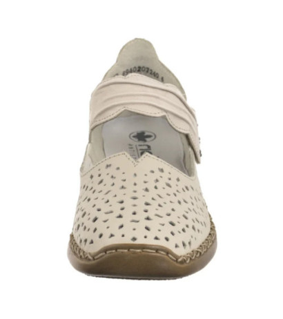 Rieker Beżowe 41399-60 Beige (RI21-b) bateliai