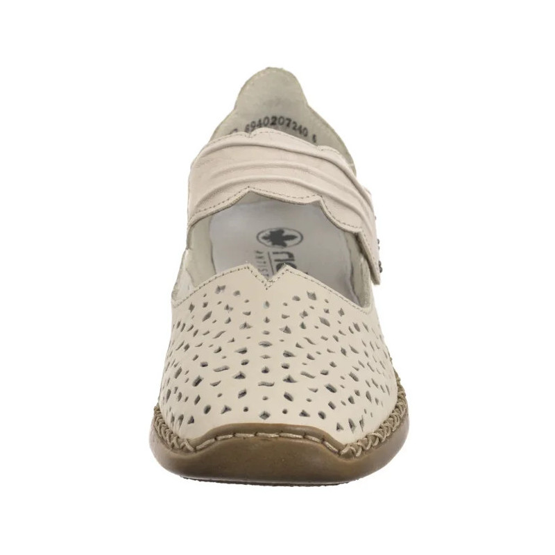 Rieker Beżowe 41399-60 Beige (RI21-b) bateliai