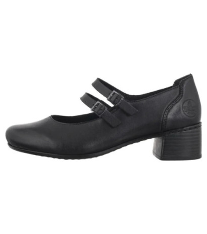 Rieker Czarne 41651-00 Black (RI237-a) bateliai