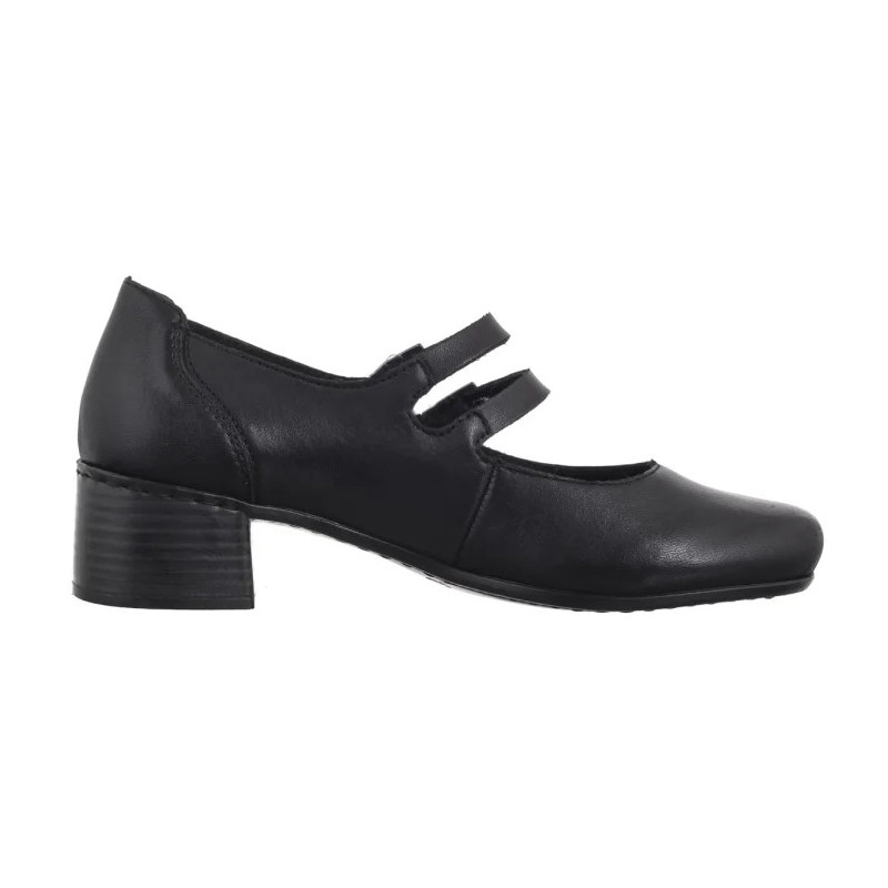 Rieker Czarne 41651-00 Black (RI237-a) bateliai