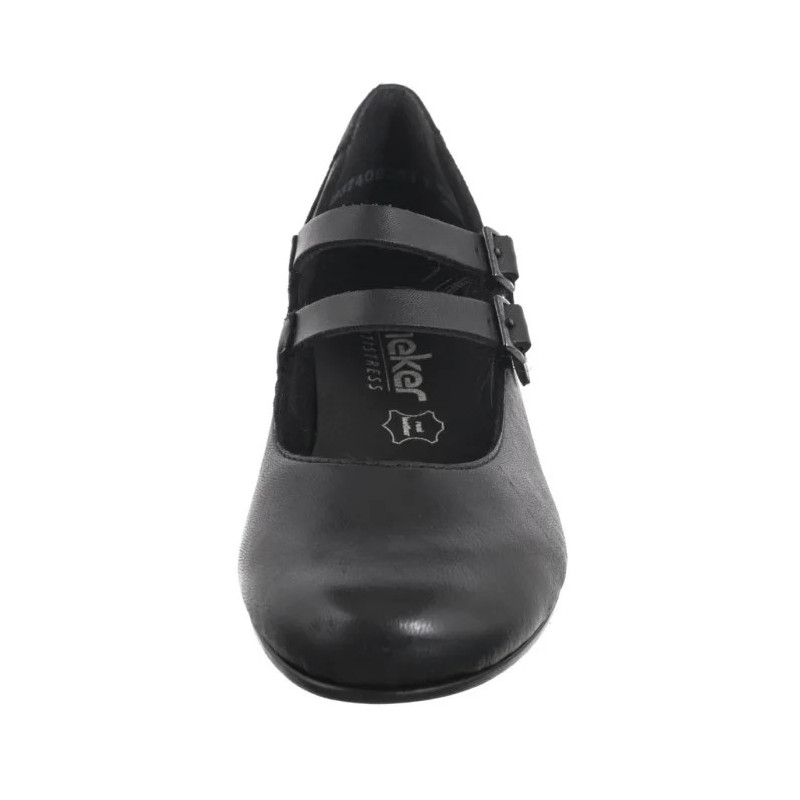 Rieker Czarne 41651-00 Black (RI237-a) bateliai
