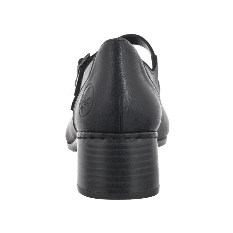 Rieker Czarne 41651-00 Black (RI237-a) bateliai