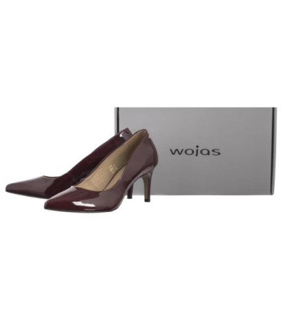 Wojas Bordowe Lakierowane 35041-35 (WO263-a) aukštakulniai