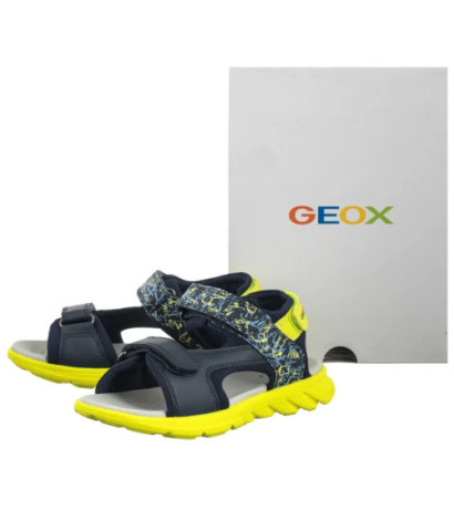 Geox J Sandal Airadyum A Navy/Lime J55F1E 01504 C0749 (GE213-a) sandalai