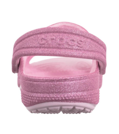 Crocs Classic Crosc Glitter Sandal Pink Milk 207983-6ZW (CR346-a) sandalai