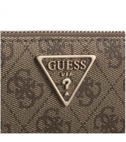 Guess Laurel Slg Medium Zip Around SWSG85 00140 Latte Logo (GU668-b) rankinė