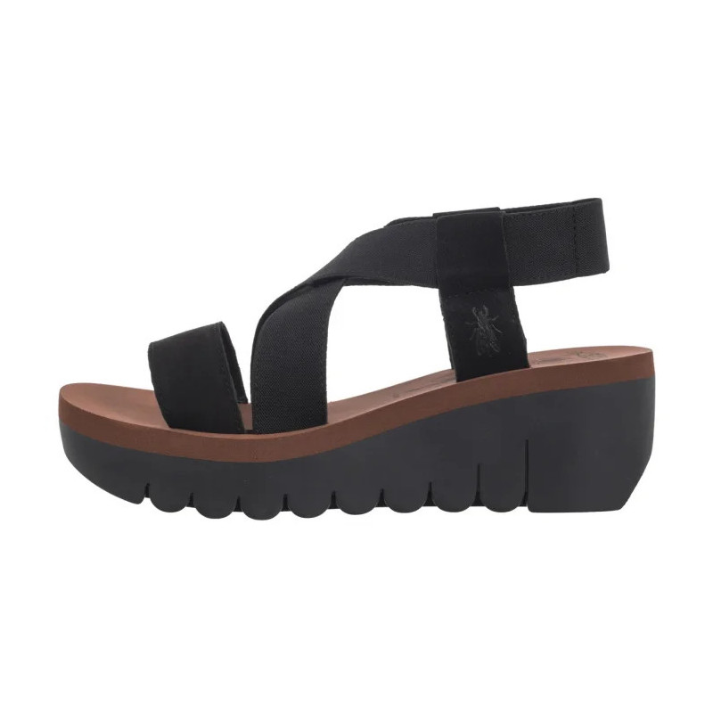 FLY London Yabi Blk/Blk Brick P144922013 (FL383-d) batai