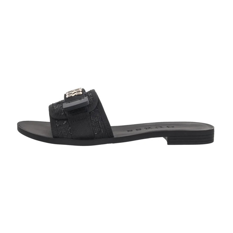 Guess Elyze FLGEL3 ELE19 Black (GU602-b) Moteriški batai/šlepetės