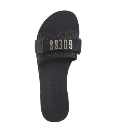 Guess Elyze FLGEL3 ELE19 Black (GU602-b) Moteriški batai/šlepetės