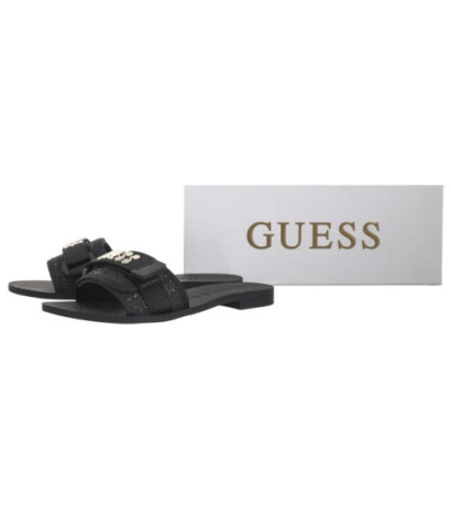 Guess Elyze FLGEL3 ELE19 Black (GU602-b) Moteriški batai/šlepetės