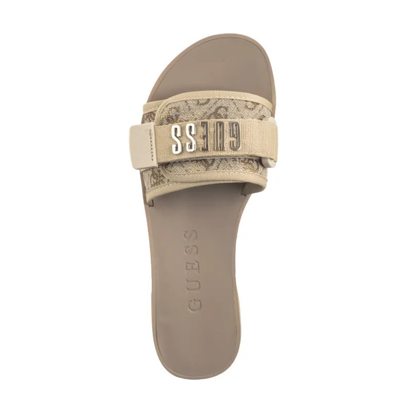 Guess Elyze FLJELY LEL19 Gold (GU602-c) Moteriški batai/šlepetės