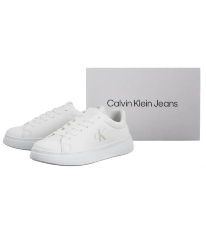 Calvin Klein Low Cut Lace-Up Sneaker White V3X9-82097-1355 100 (CK638-a) sportiniai bateliai