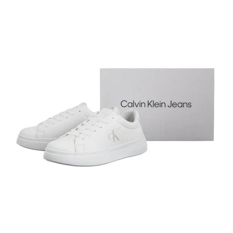 Calvin Klein Low Cut Lace-Up Sneaker White V3X9-82097-1355 100 (CK638-a) sportiniai bateliai