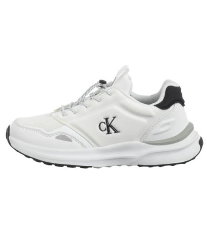 Calvin Klein Low Cut Lace-Up Sneaker White/Black V3X9-83010-1464X 002 (CK639-a) sportiniai bateliai