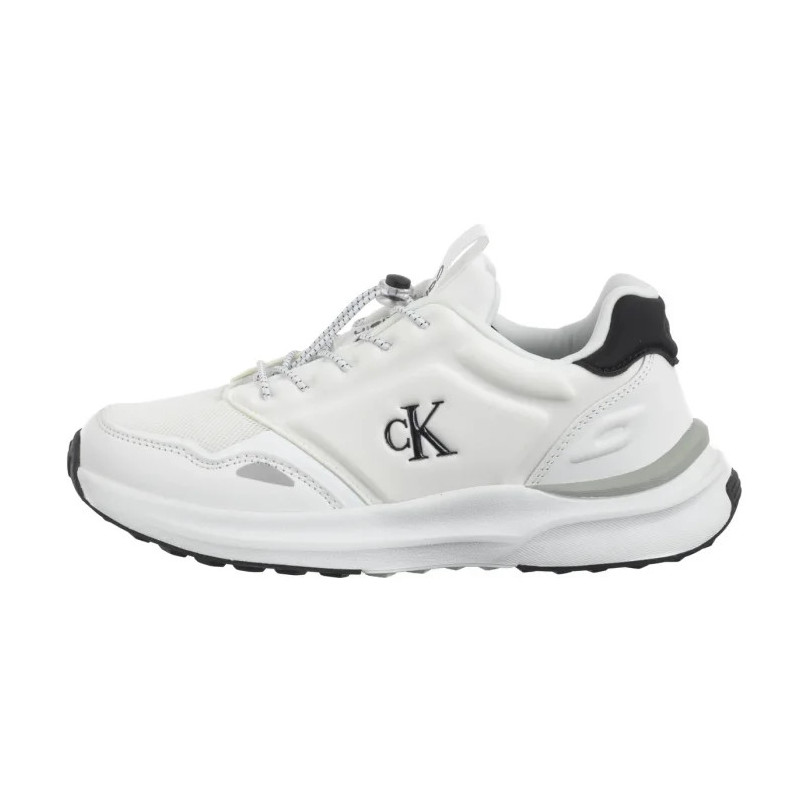 Calvin Klein Low Cut Lace-Up Sneaker White/Black V3X9-83010-1464X 002 (CK639-a) sportiniai bateliai