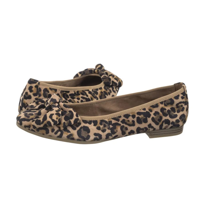 Tamaris Beżowe 1-22141-44 360 Leopard (TM523-a) bateliai