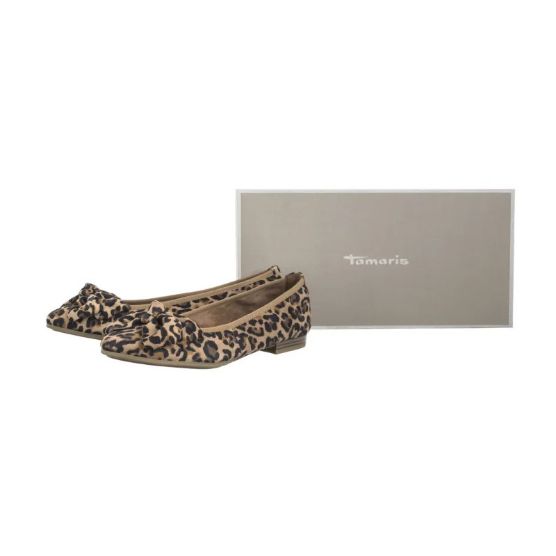 Tamaris Beżowe 1-22141-44 360 Leopard (TM523-a) bateliai