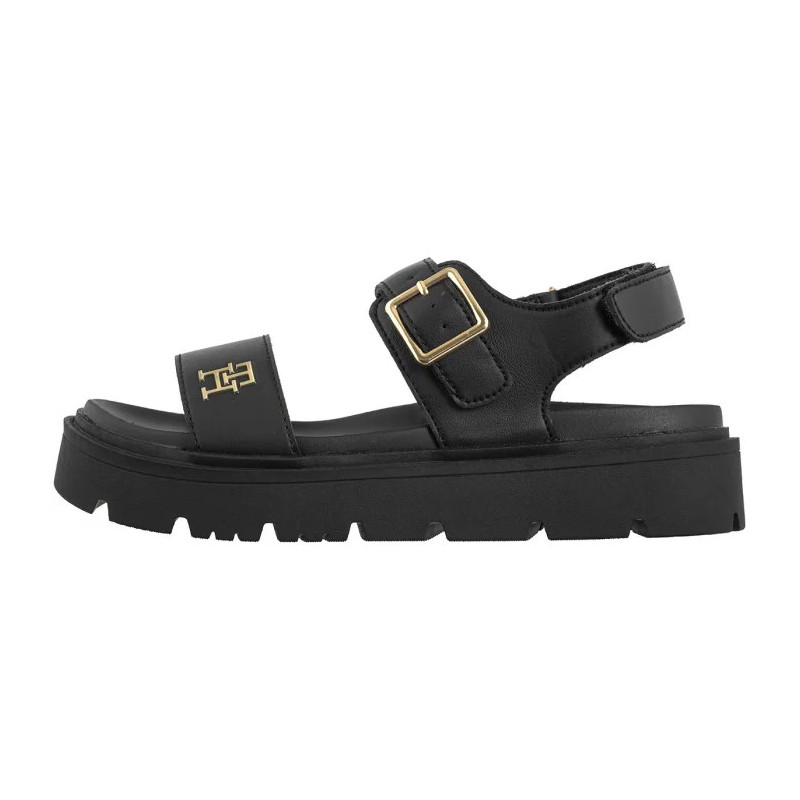 Tommy Hilfiger Sandal Black T3A2-33785-0326 999 (TH1308-a) bateliai