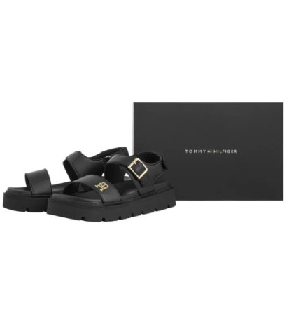 Tommy Hilfiger Sandal Black T3A2-33785-0326 999 (TH1308-a) bateliai