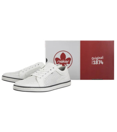 Rieker Białe 19603-80 White (RI243-a) batai