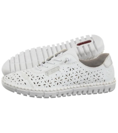 Rieker Białe M2354-80 White...