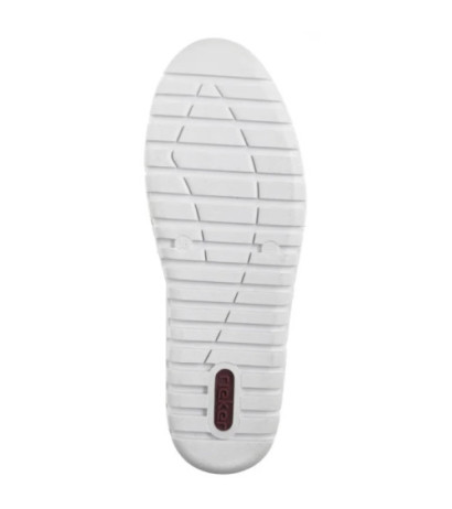 Rieker Białe M2354-80 White (RI171-b) batai