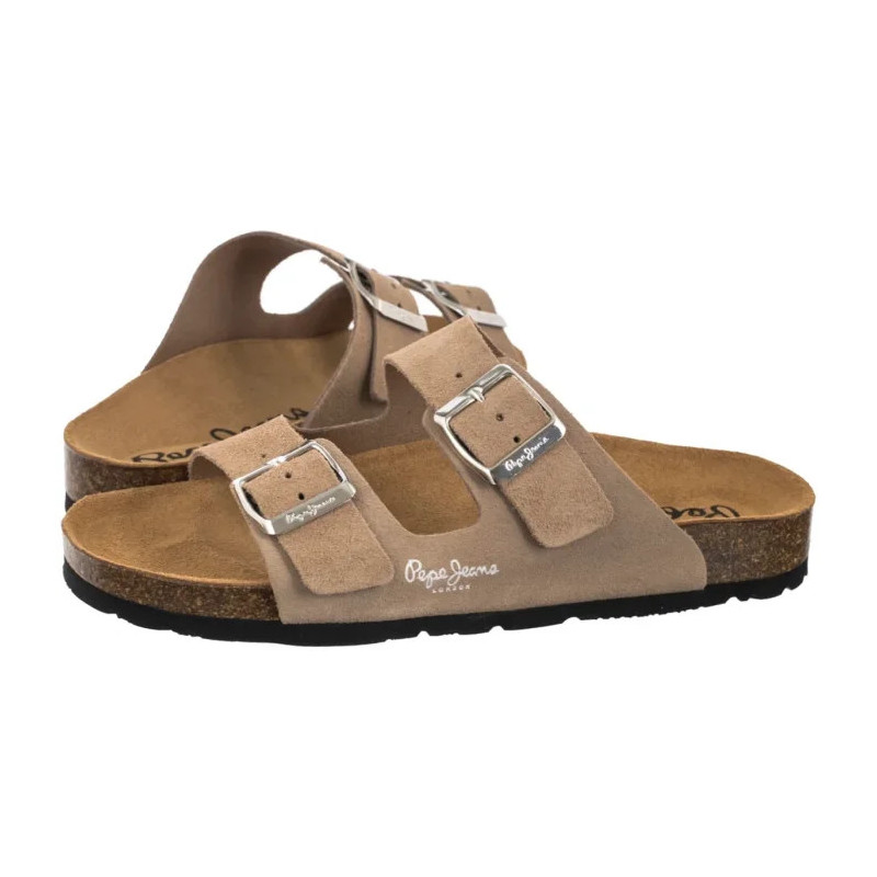 Pepe Jeans Oban Suede W Pop White PLS80009 812 (PE40-a) Moteriški batai/šlepetės