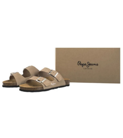 Pepe Jeans Oban Suede W Pop White PLS80009 812 (PE40-a) Moteriški batai/šlepetės