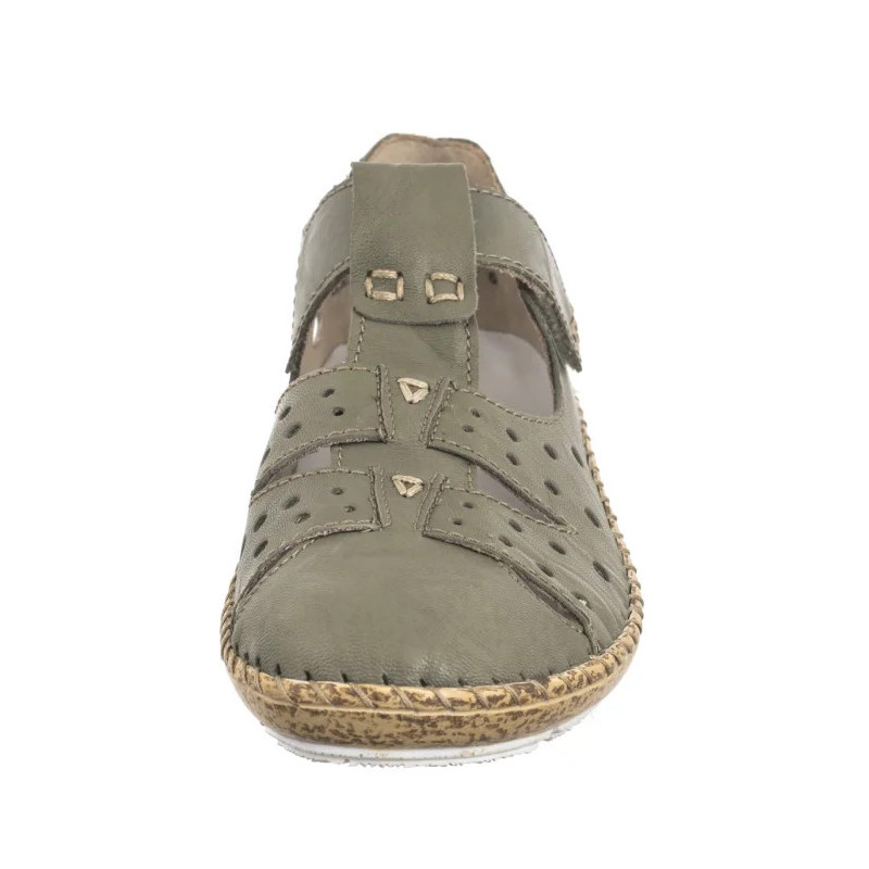 Rieker Zielone 44852-52 Green (RI245-a) batai
