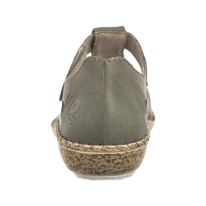 Rieker Zielone 44852-52 Green (RI245-a) batai